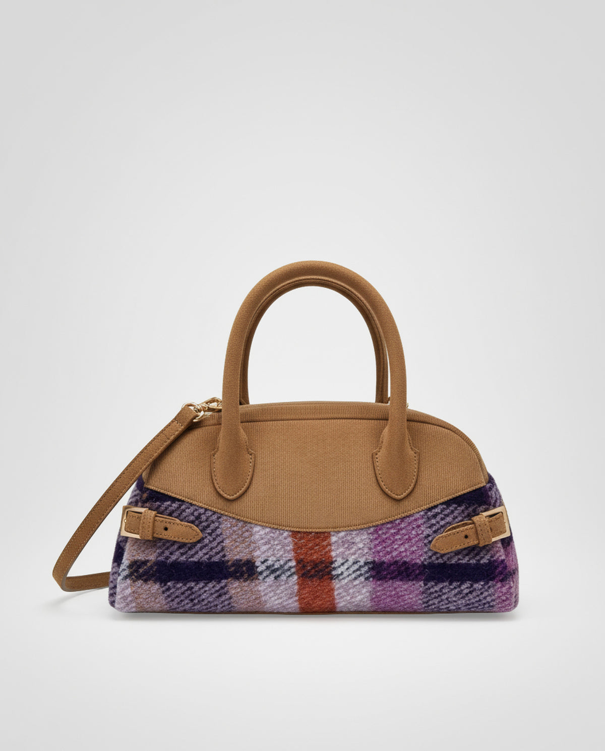 Bowling fabric bag Purple