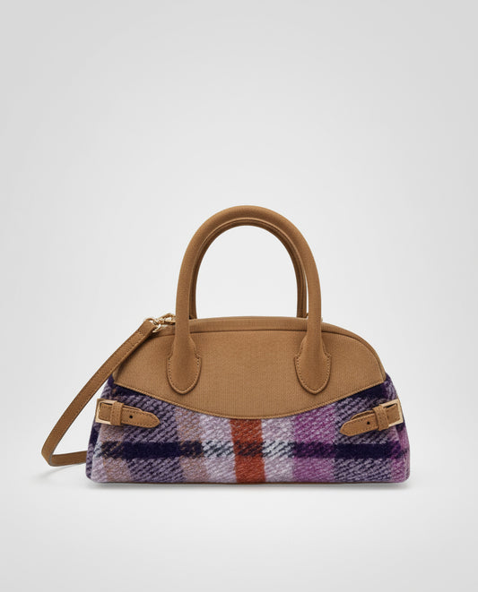 Bowling fabric bag Purple
