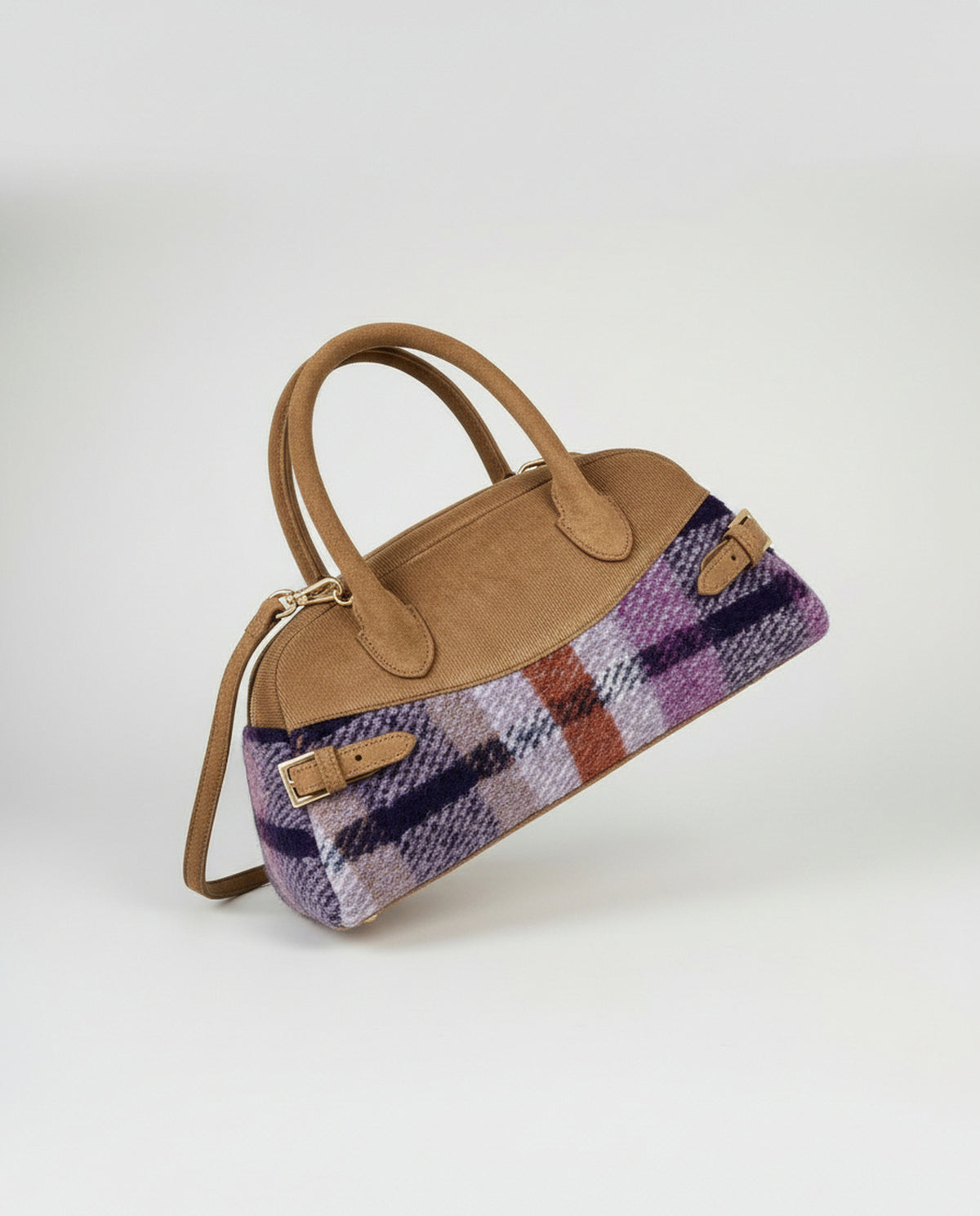Bowling fabric bag Purple