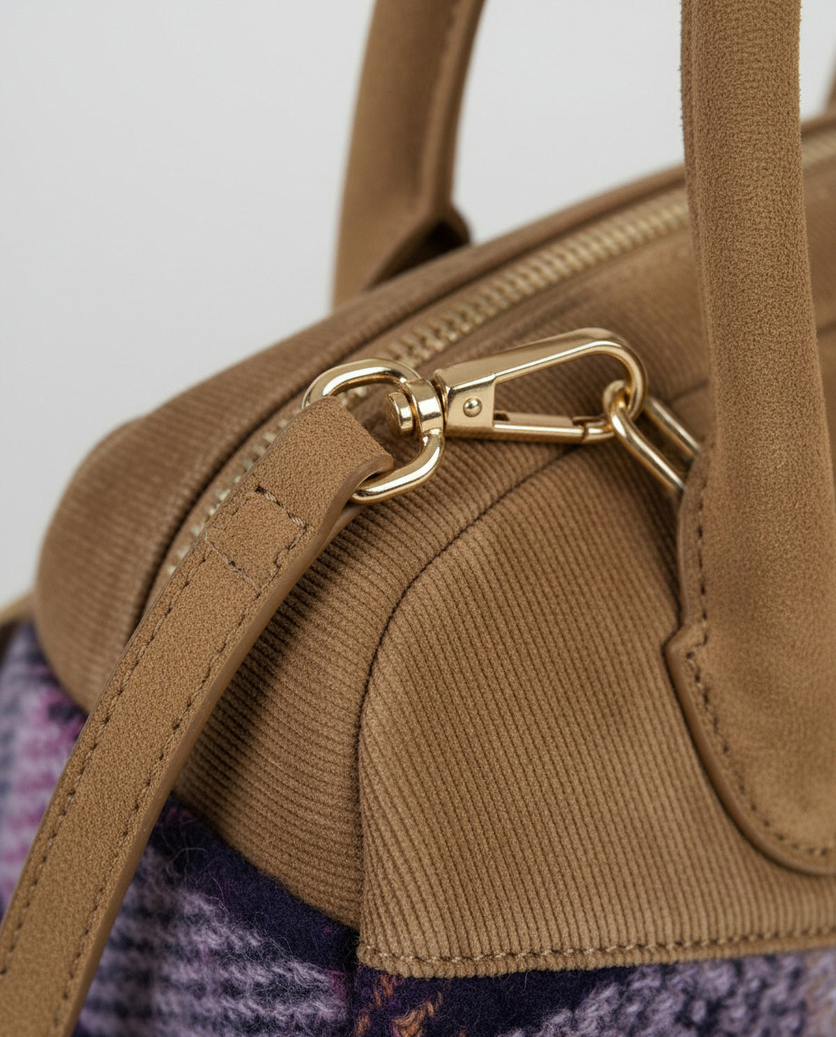 Bowling fabric bag Purple