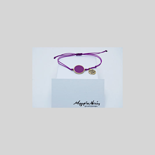 Bracelet bronze Purple