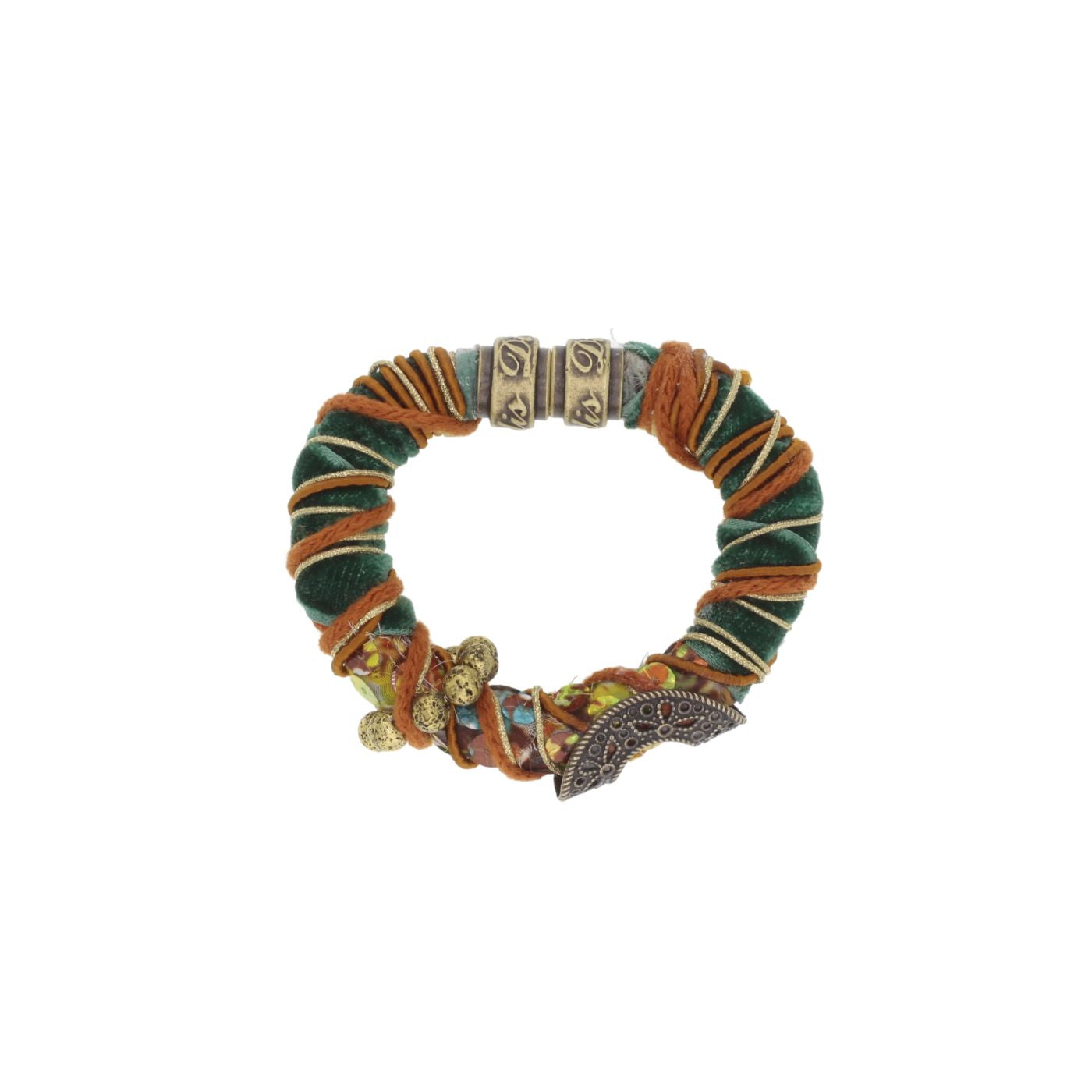 Bracelet fabric and bronze