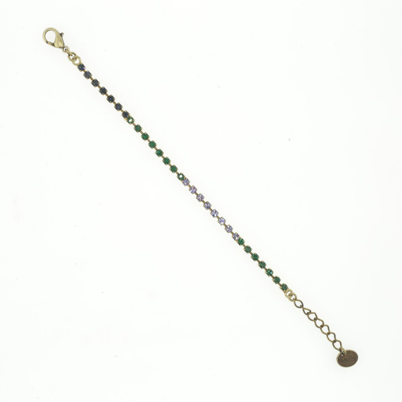 Bracelet with strass green