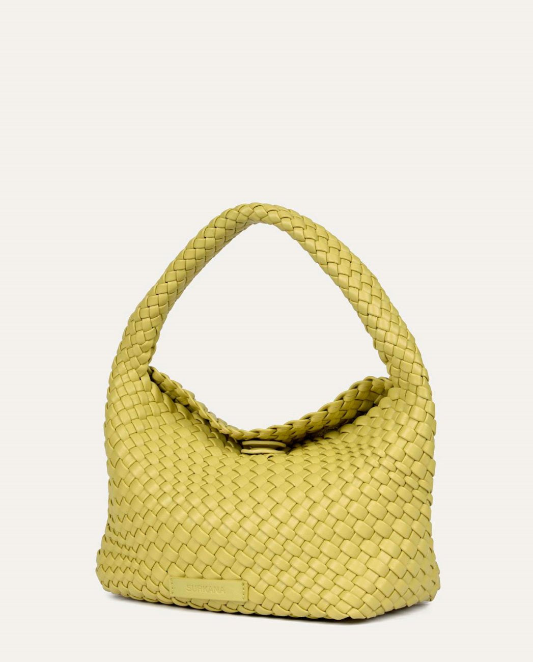 Braided bag  Lime