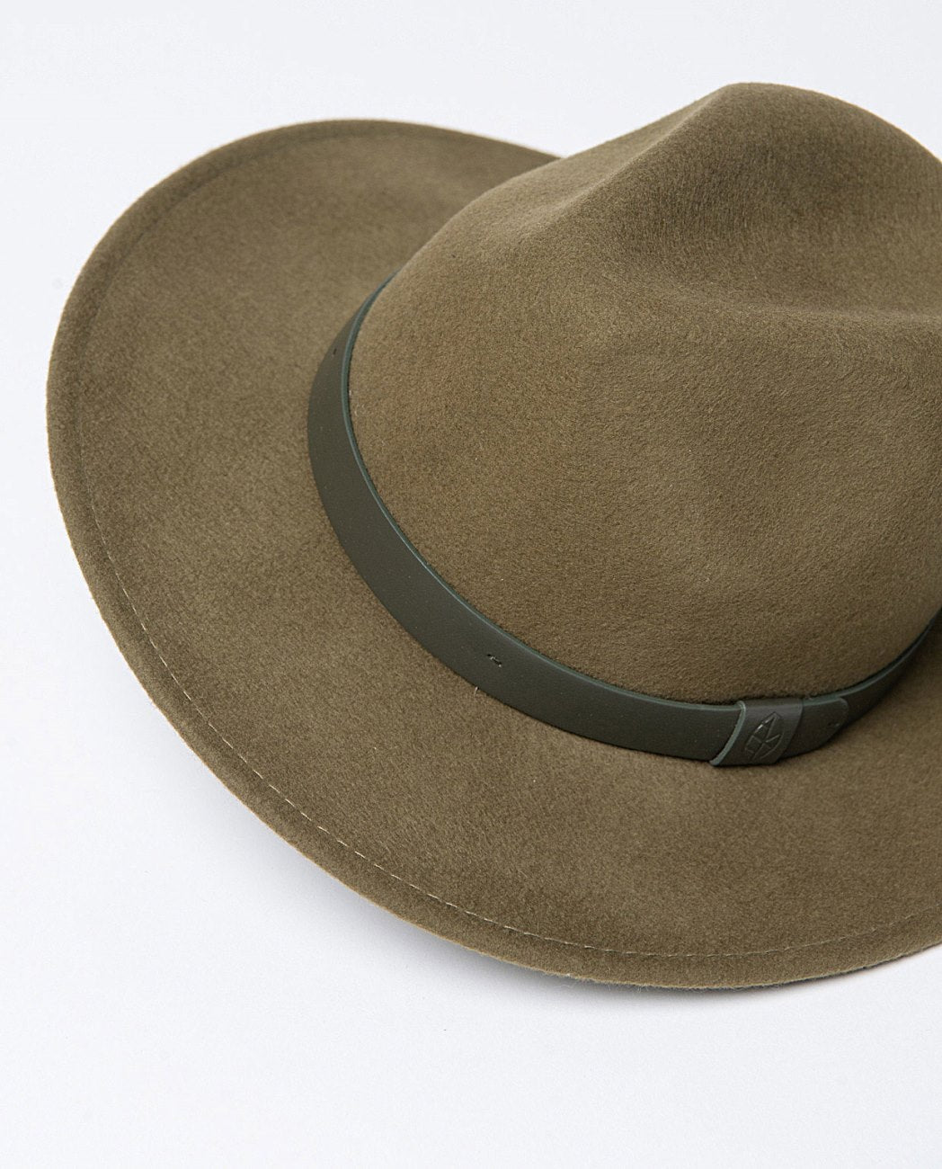 Classic brim hat Khaki