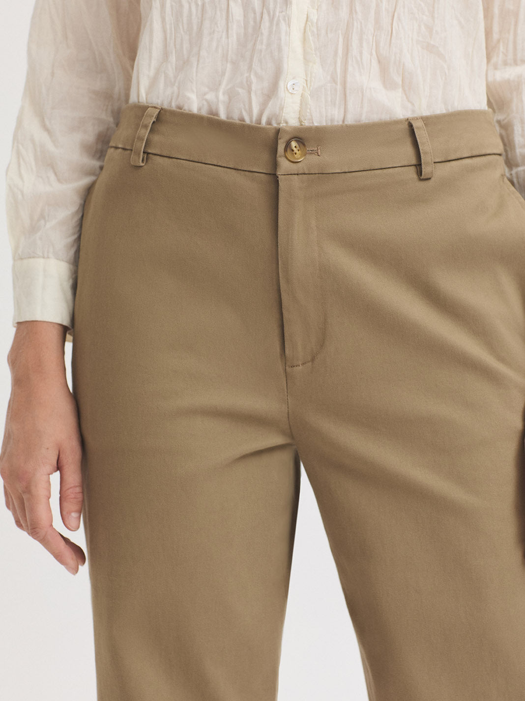 Chino trousers stone
