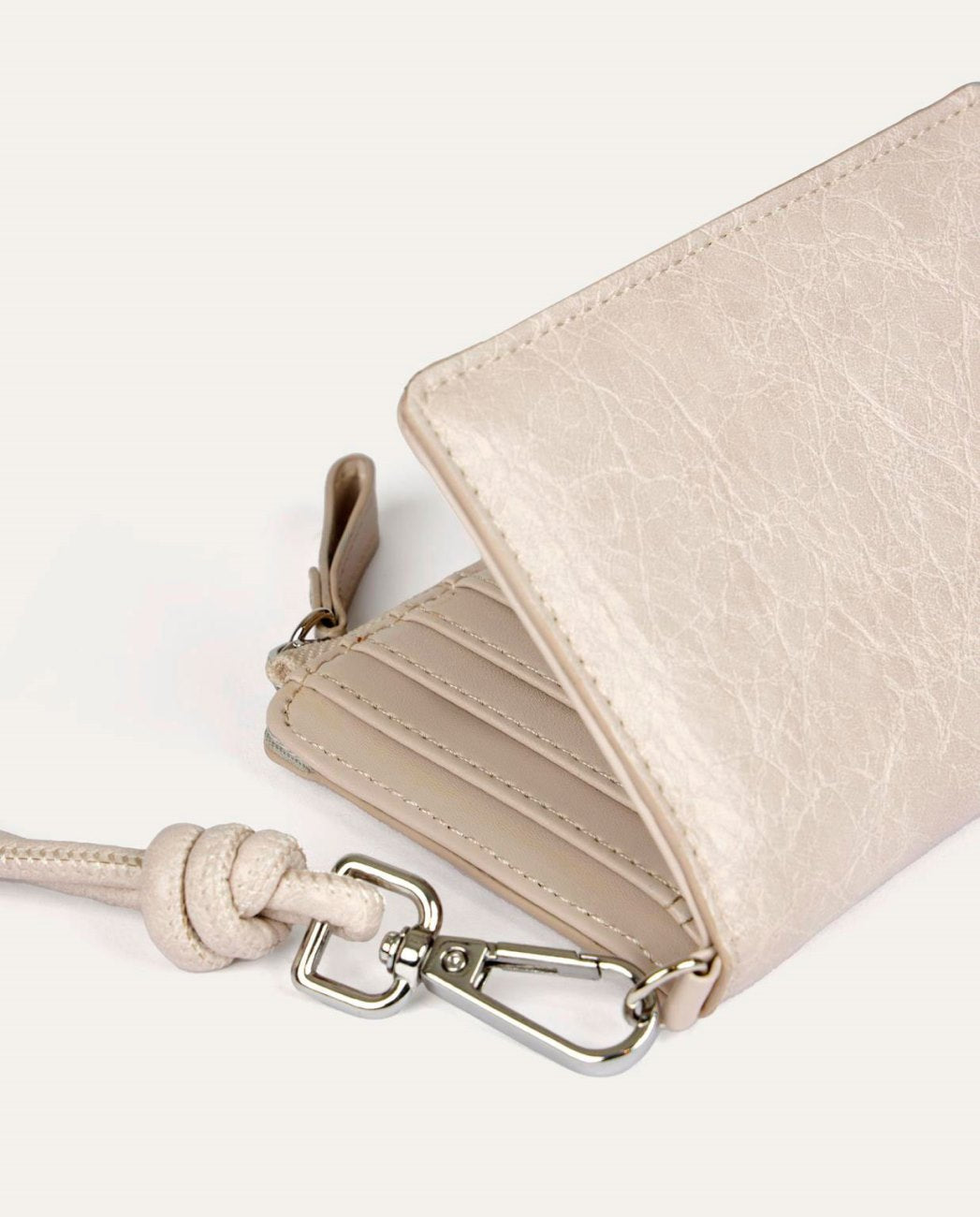 Wallet with strap Light Grey