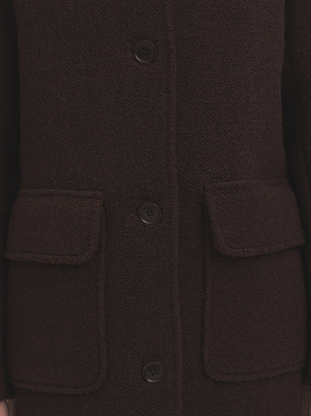 Basic coat brown