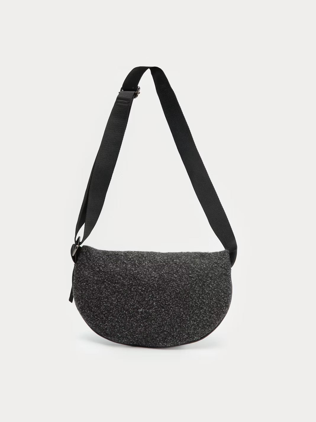 Crossbody boucle bag Grey