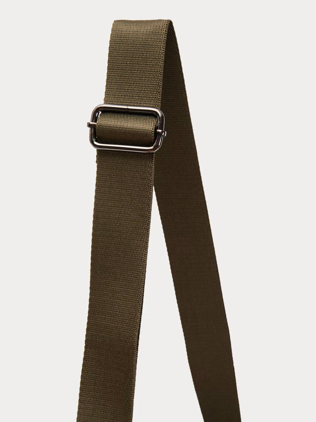 Crossbody boucle bag Khaki