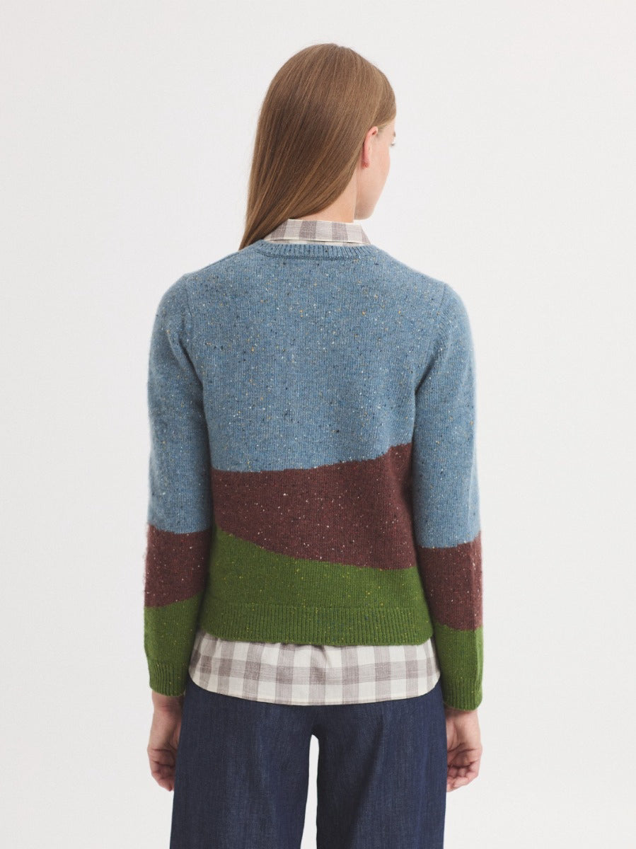 Dutch landscape cardigan