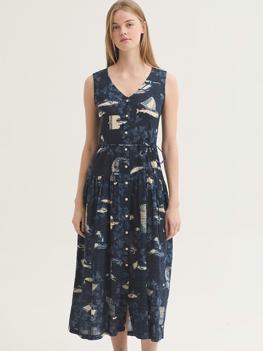 Midsummer Books dress Navy