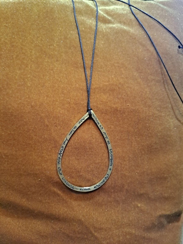 Bronze pendant