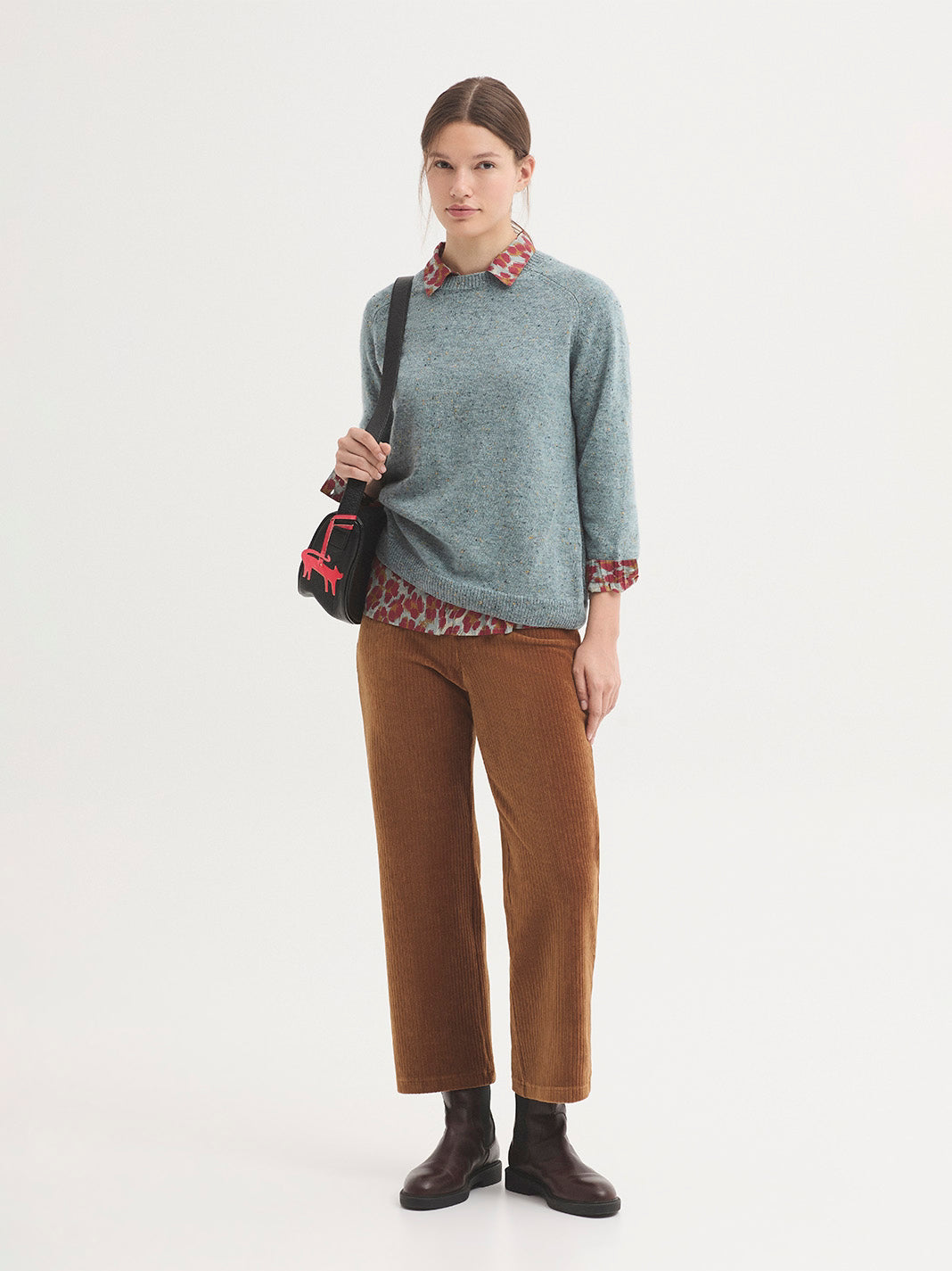 Stretch corduroy trousers