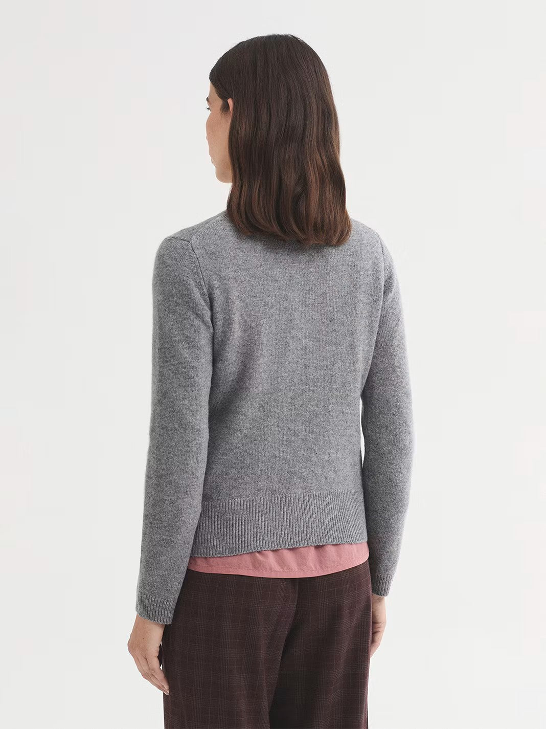 Embroidered jumper Grey