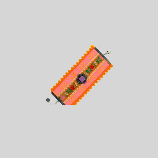 Bracelet fabric Orange