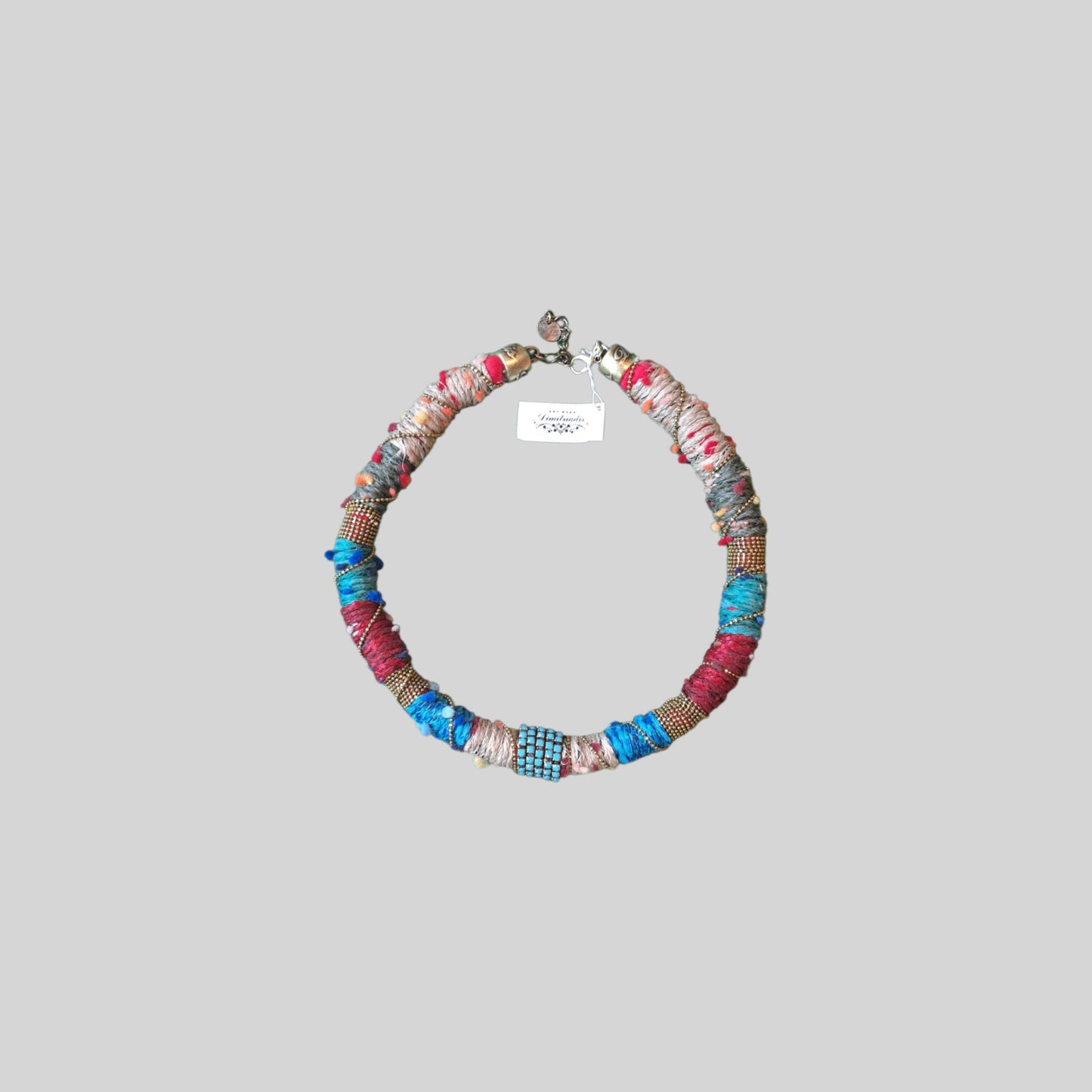 Neclace ethnic Blue