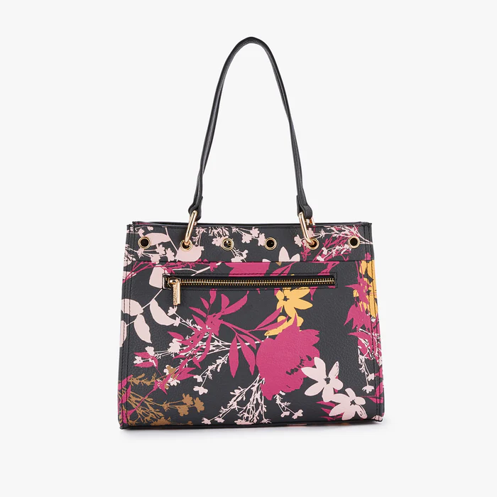 Handbag flower print