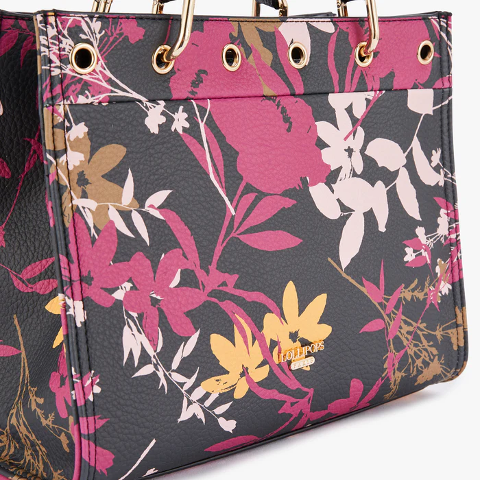 Handbag flower print