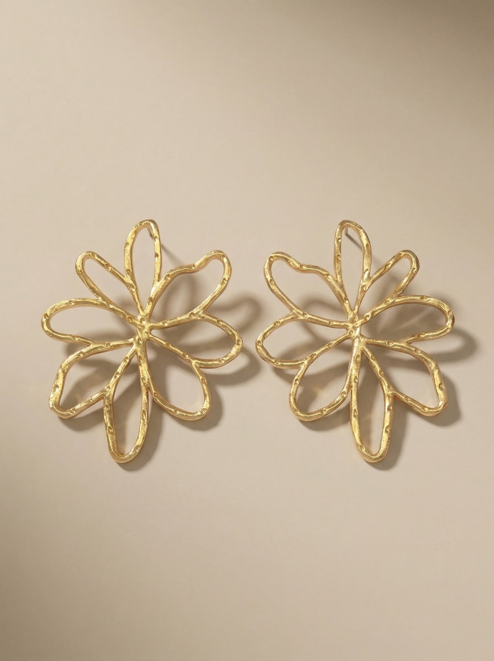 Flower earrings