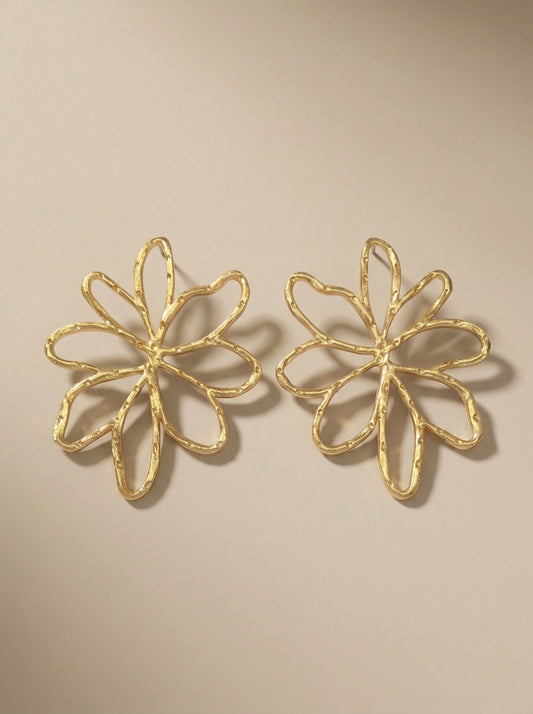 Flower earrings