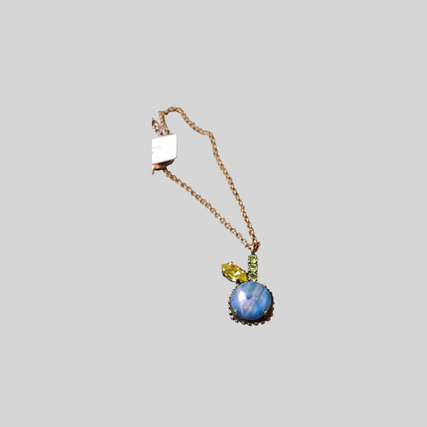 Necklace "apple" Blue