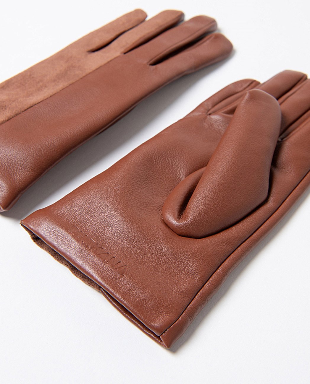 Bio-material gloves Camel