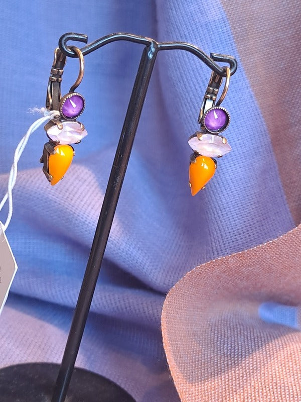 Earrings hanging