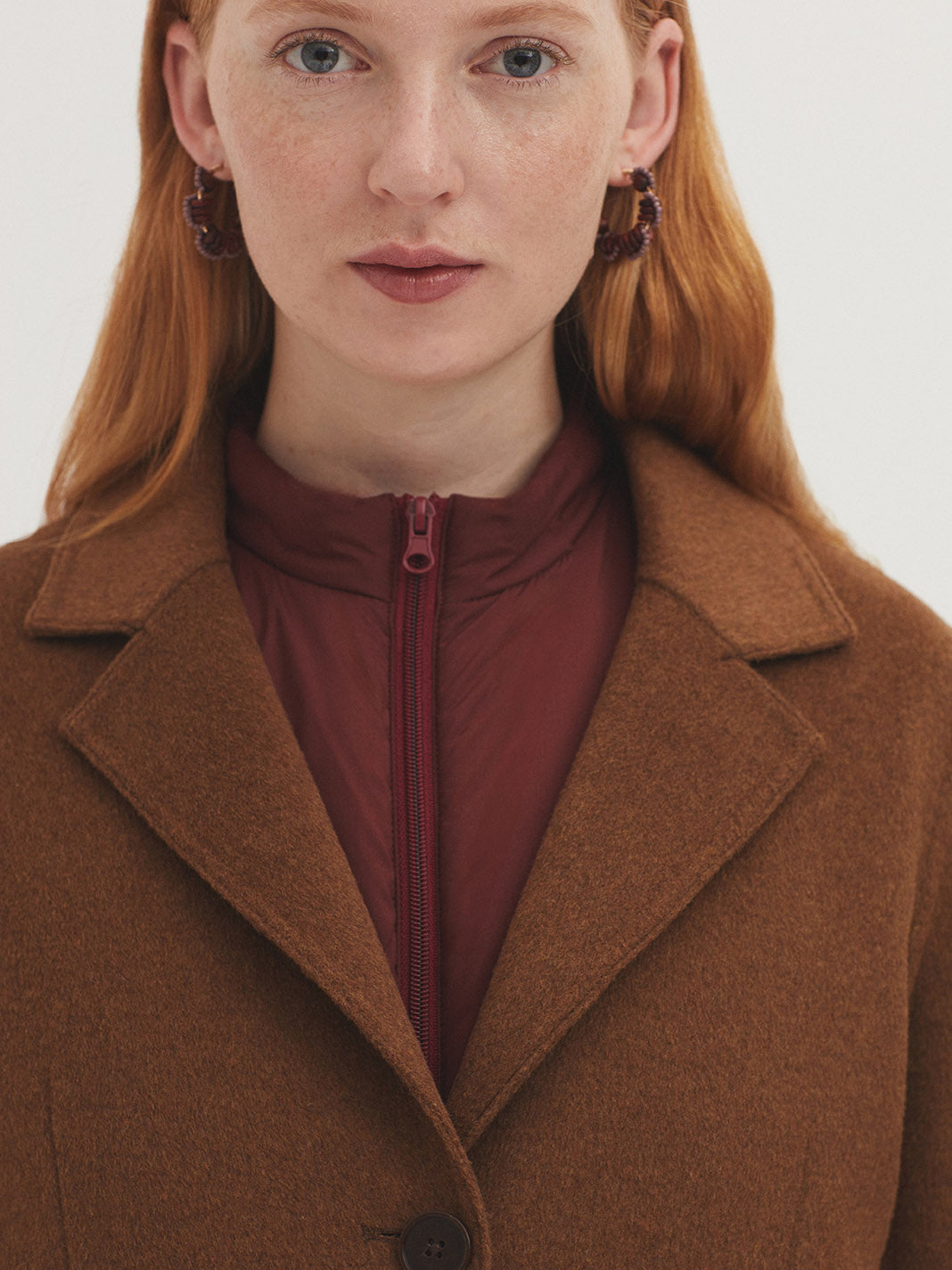 Jacket with detachable gilet