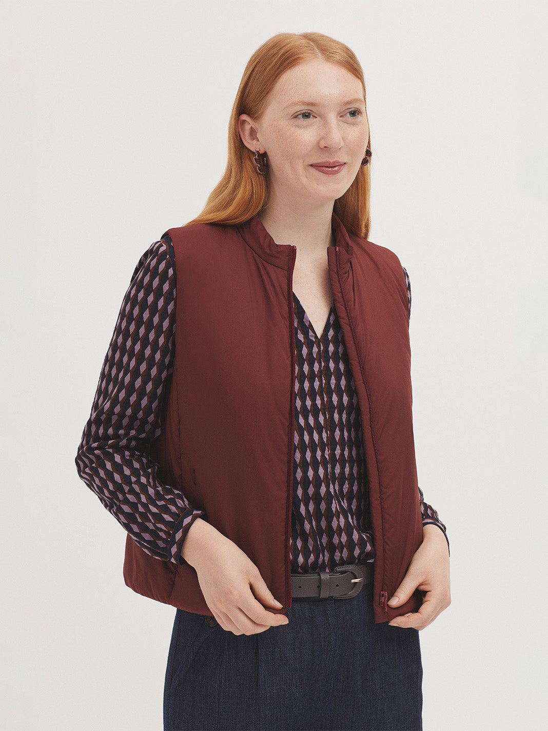 Jacket with detachable gilet