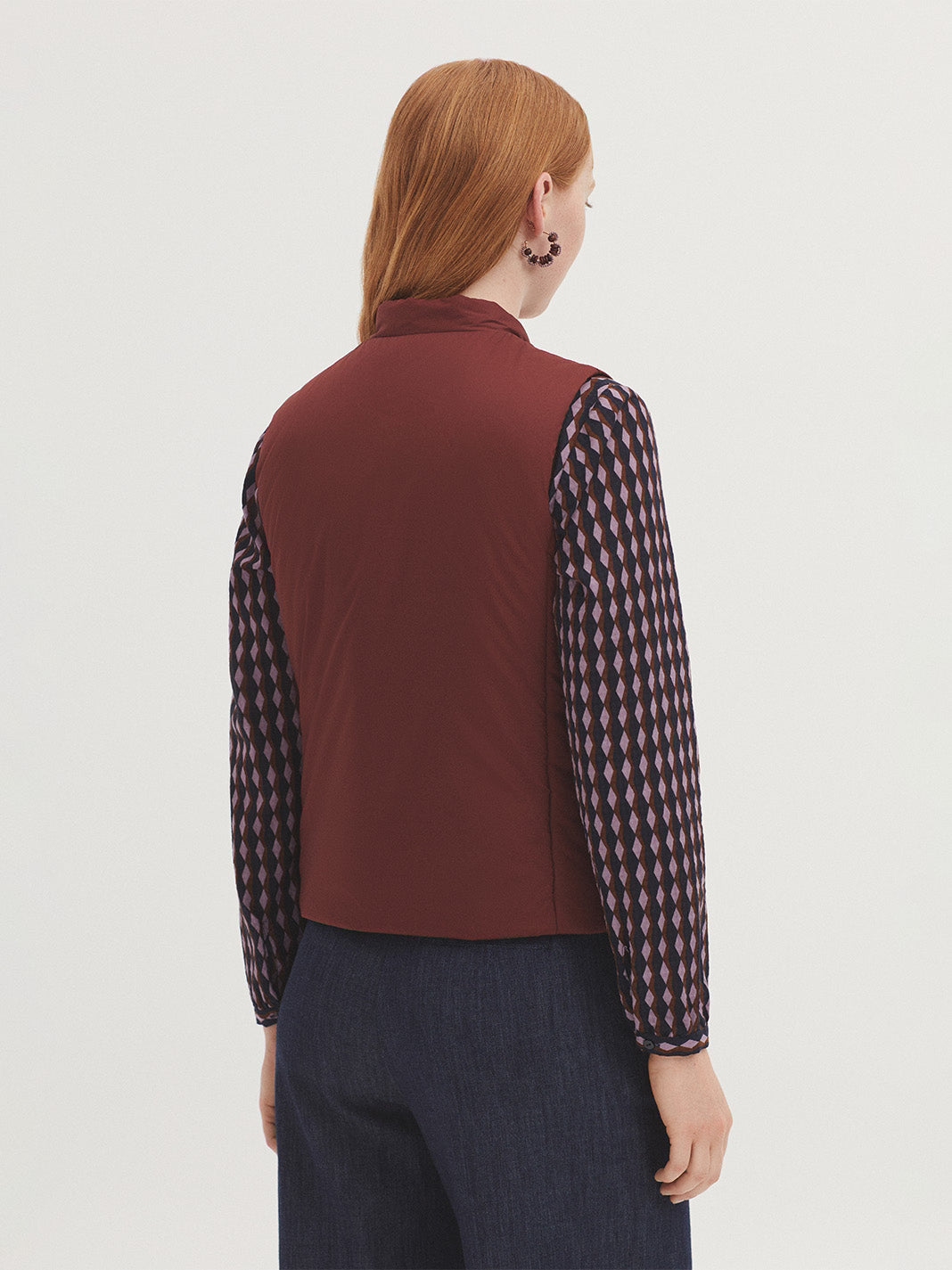 Jacket with detachable gilet