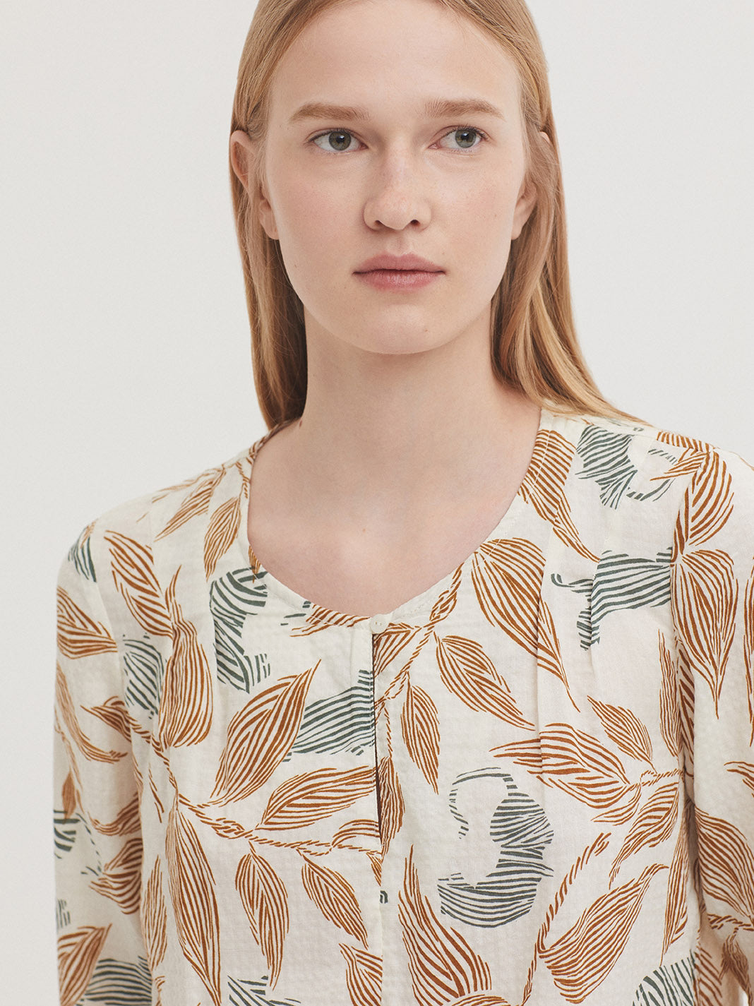Jungle top Ecru