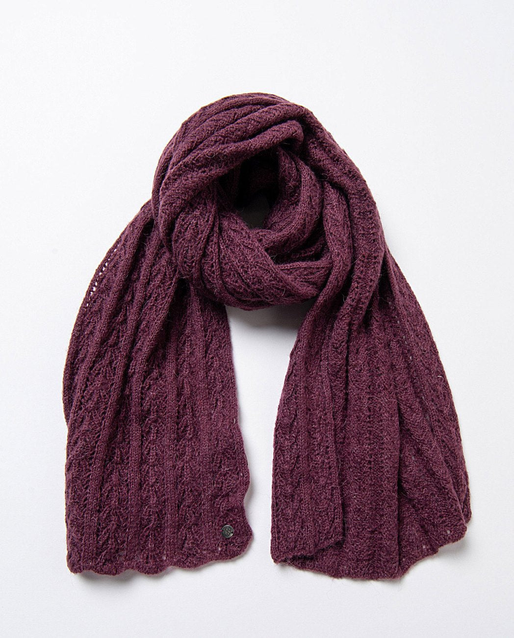 Tricot scarf Burgundy