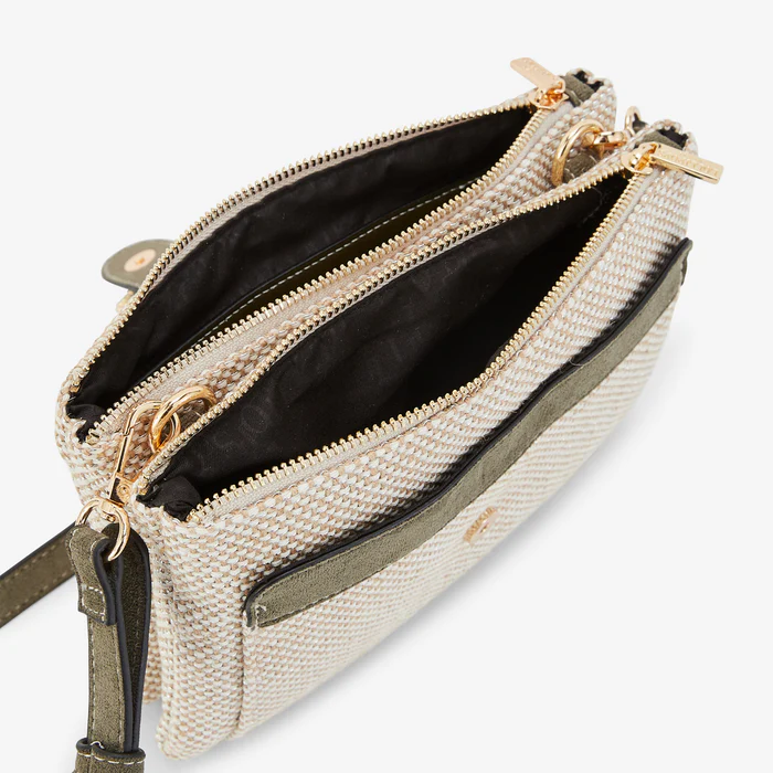 Multi-pocket bag khaki