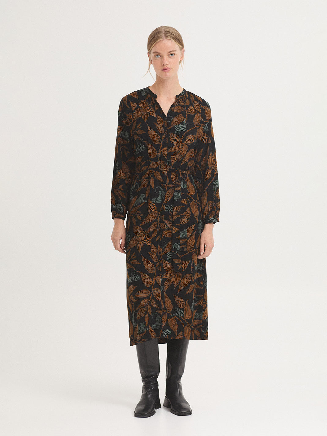 Jungle longline dress