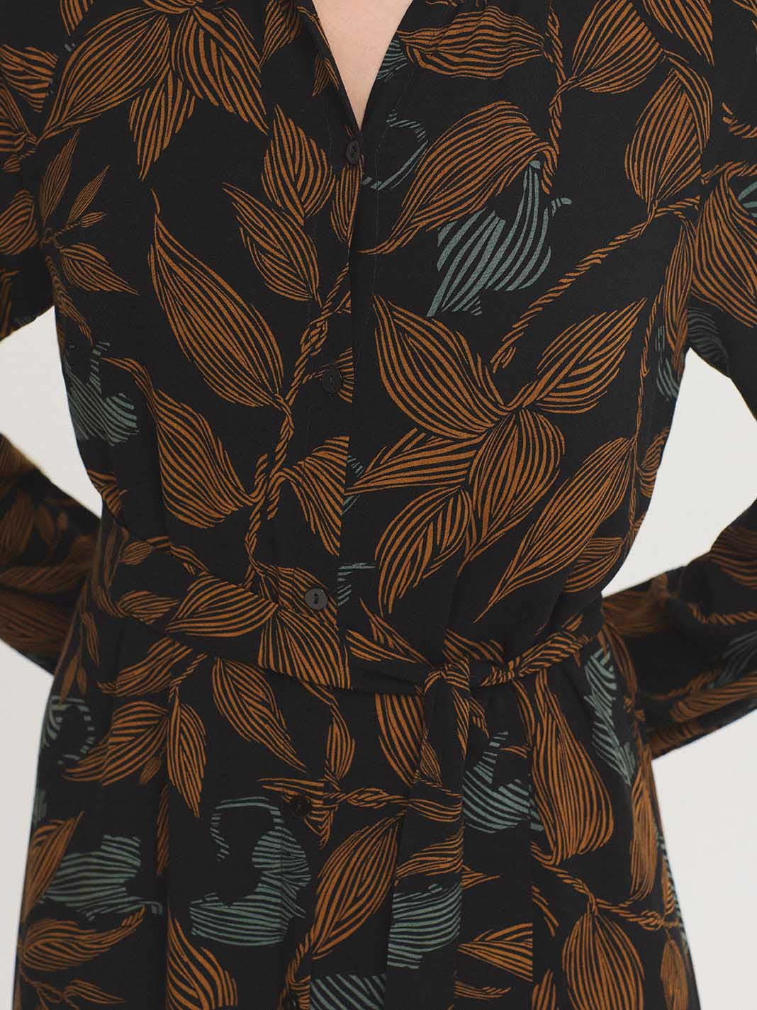 Jungle longline dress