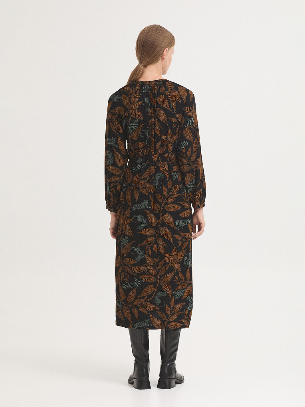 Jungle longline dress