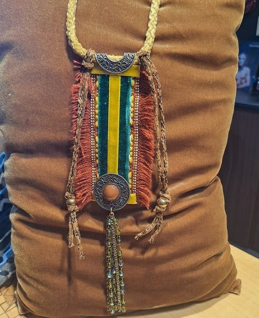 Necklace long ethnic