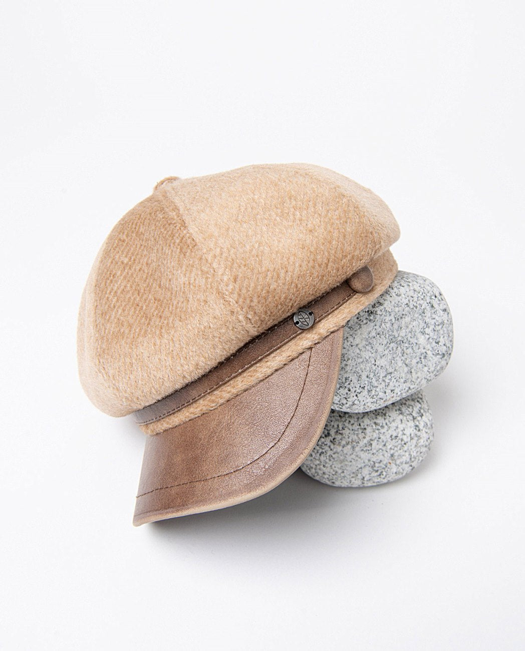 Newsboy cap Beige