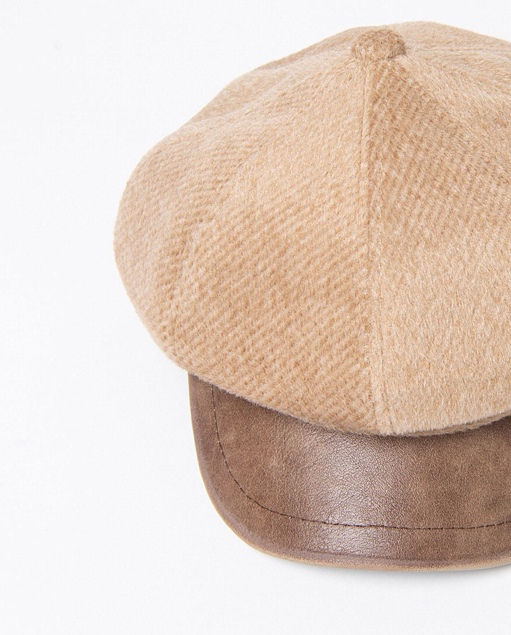 Newsboy cap Beige