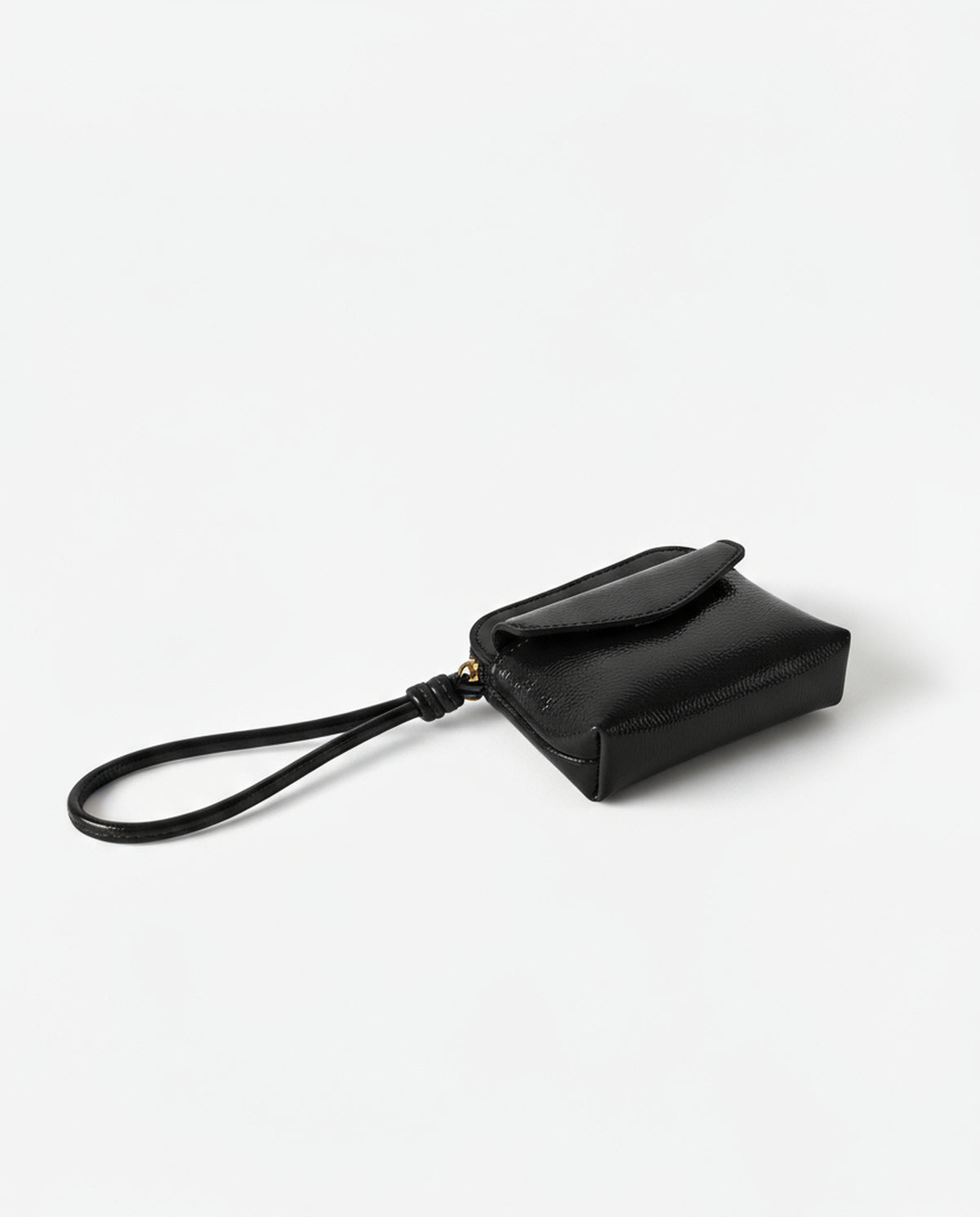 Patent purse Black