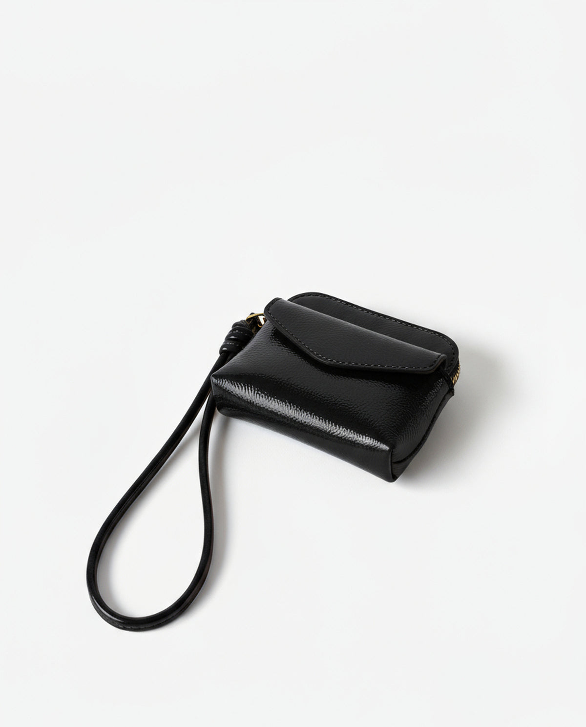 Patent purse Black