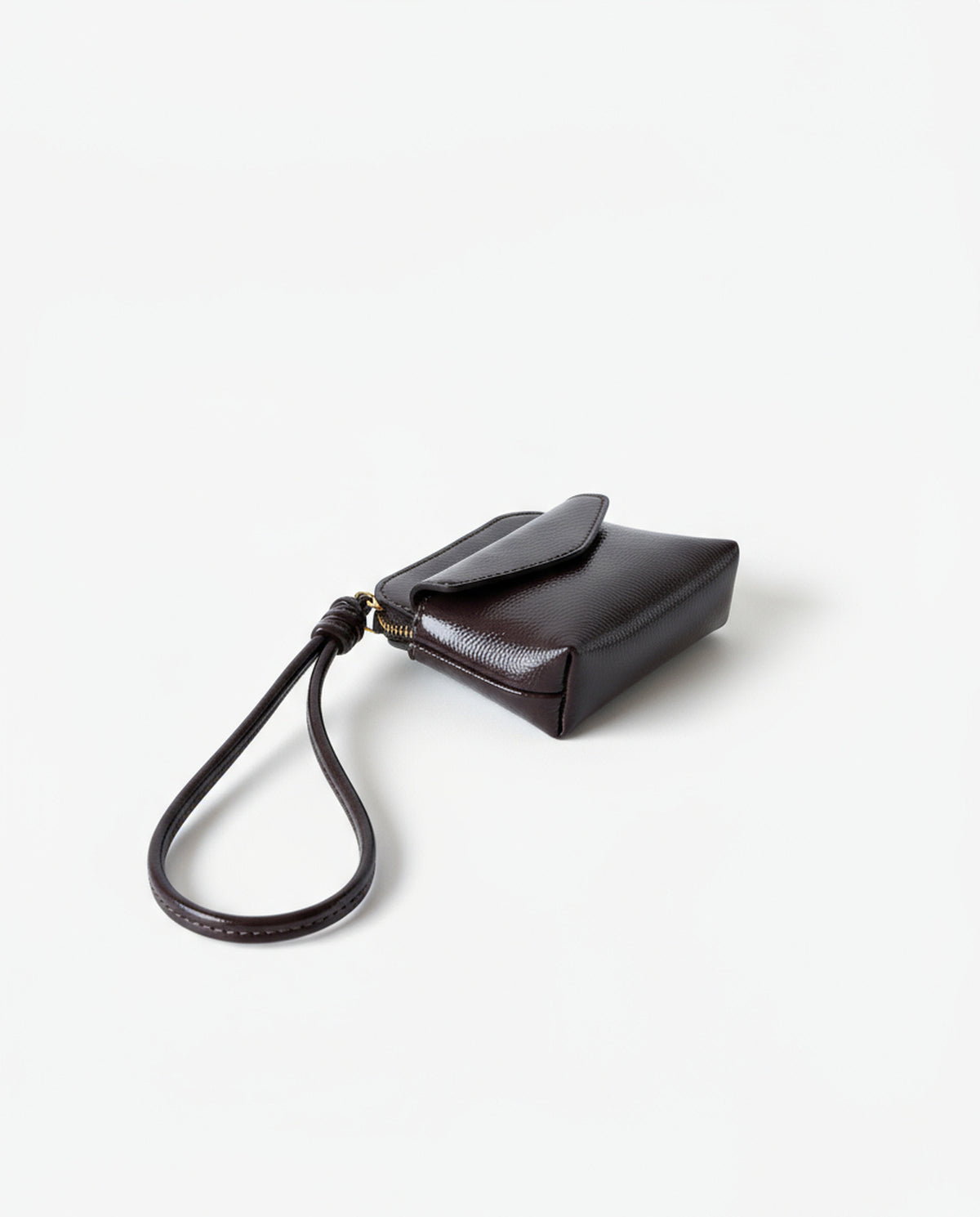 Patent purse Chocolate
