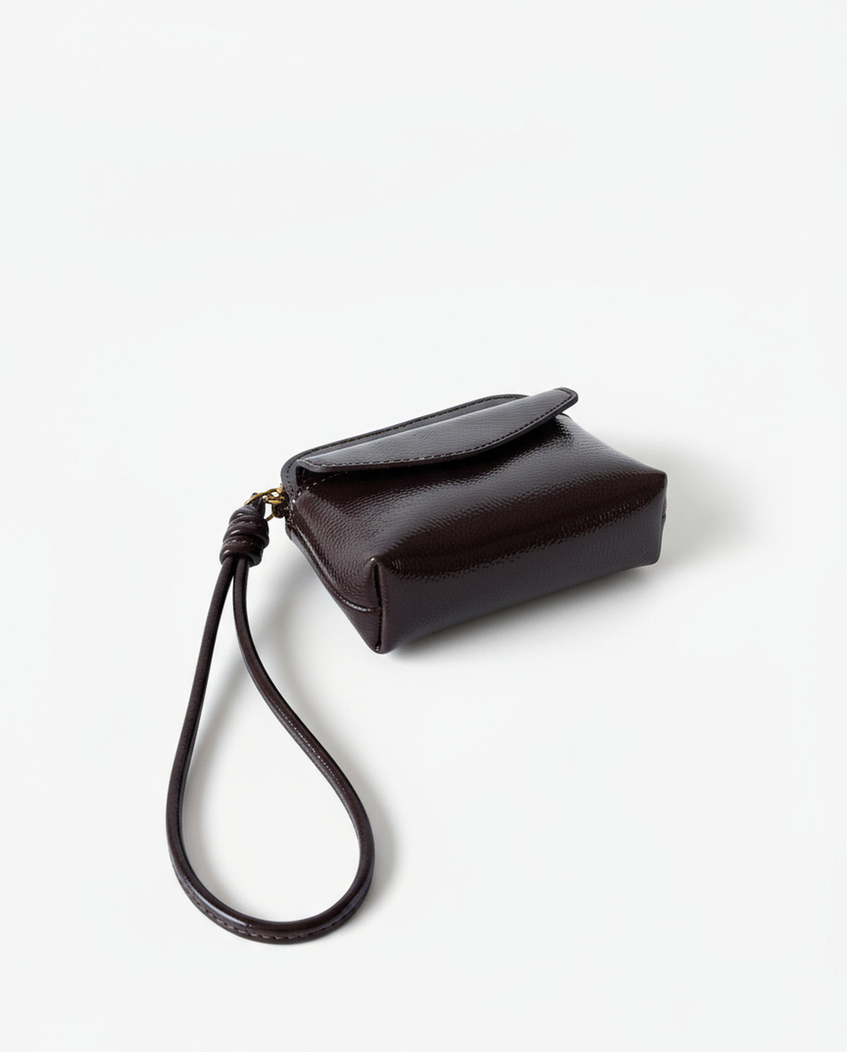 Patent purse Chocolate