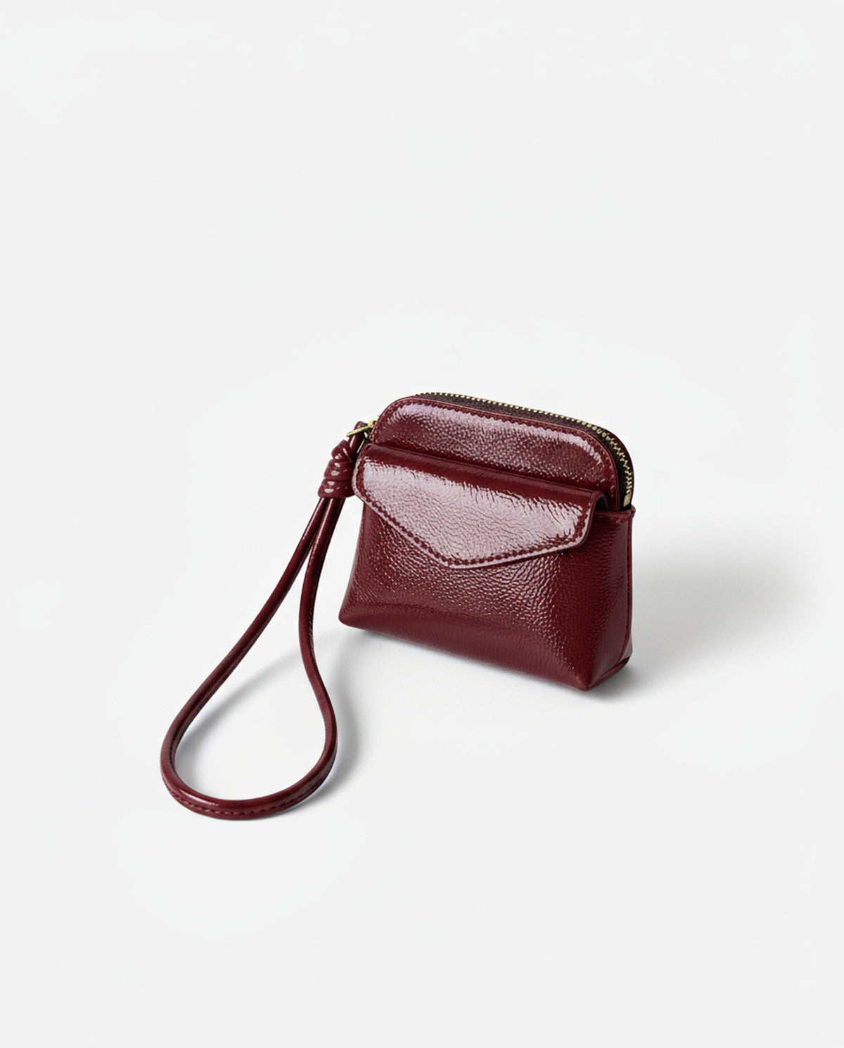 Patent purse Red