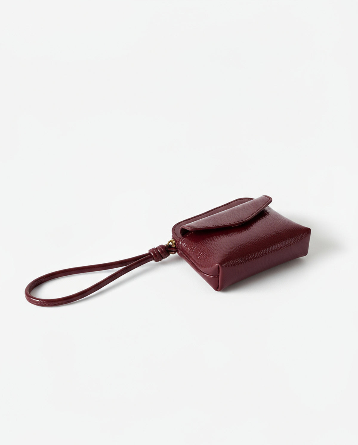 Patent purse Red
