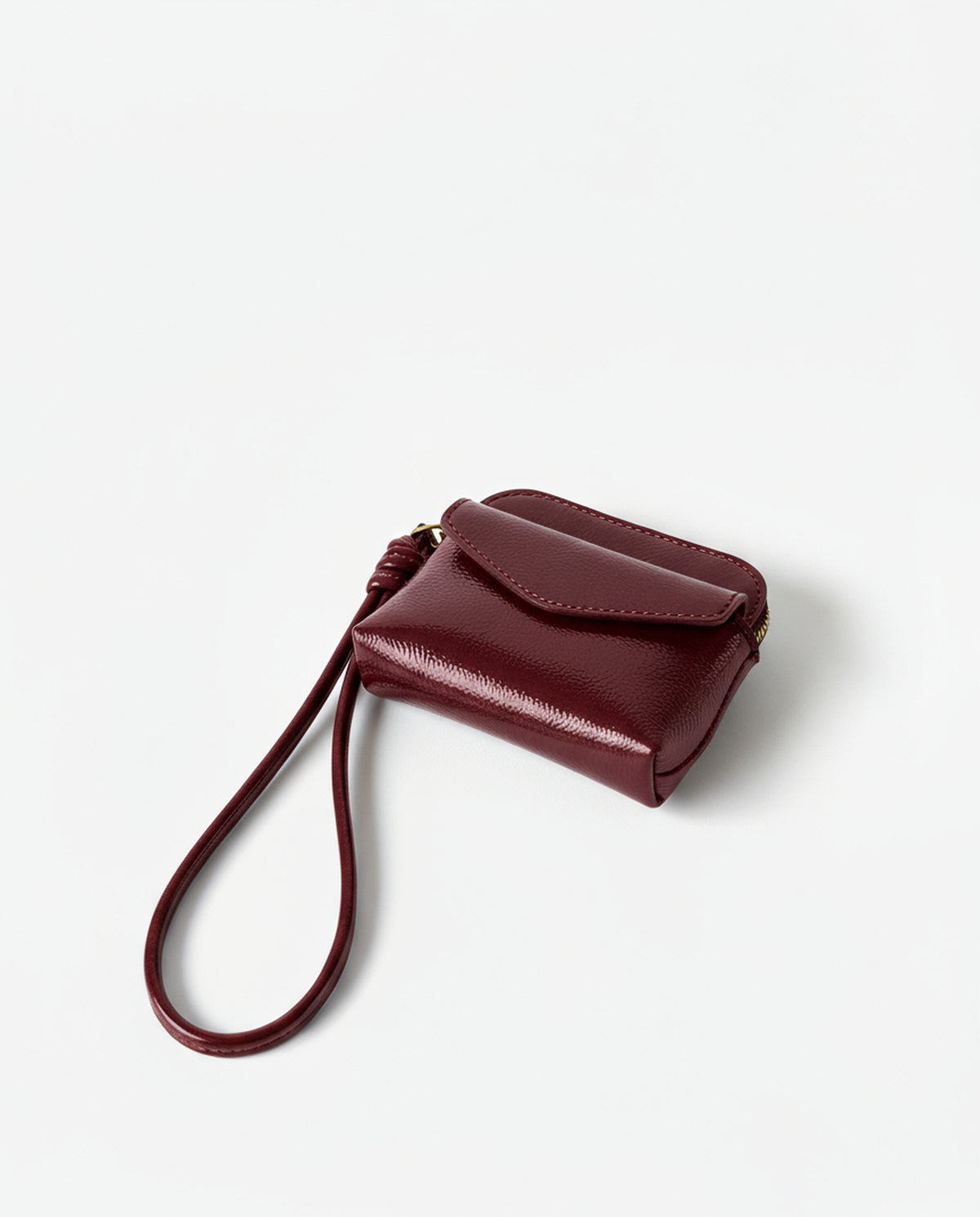 Patent purse Red