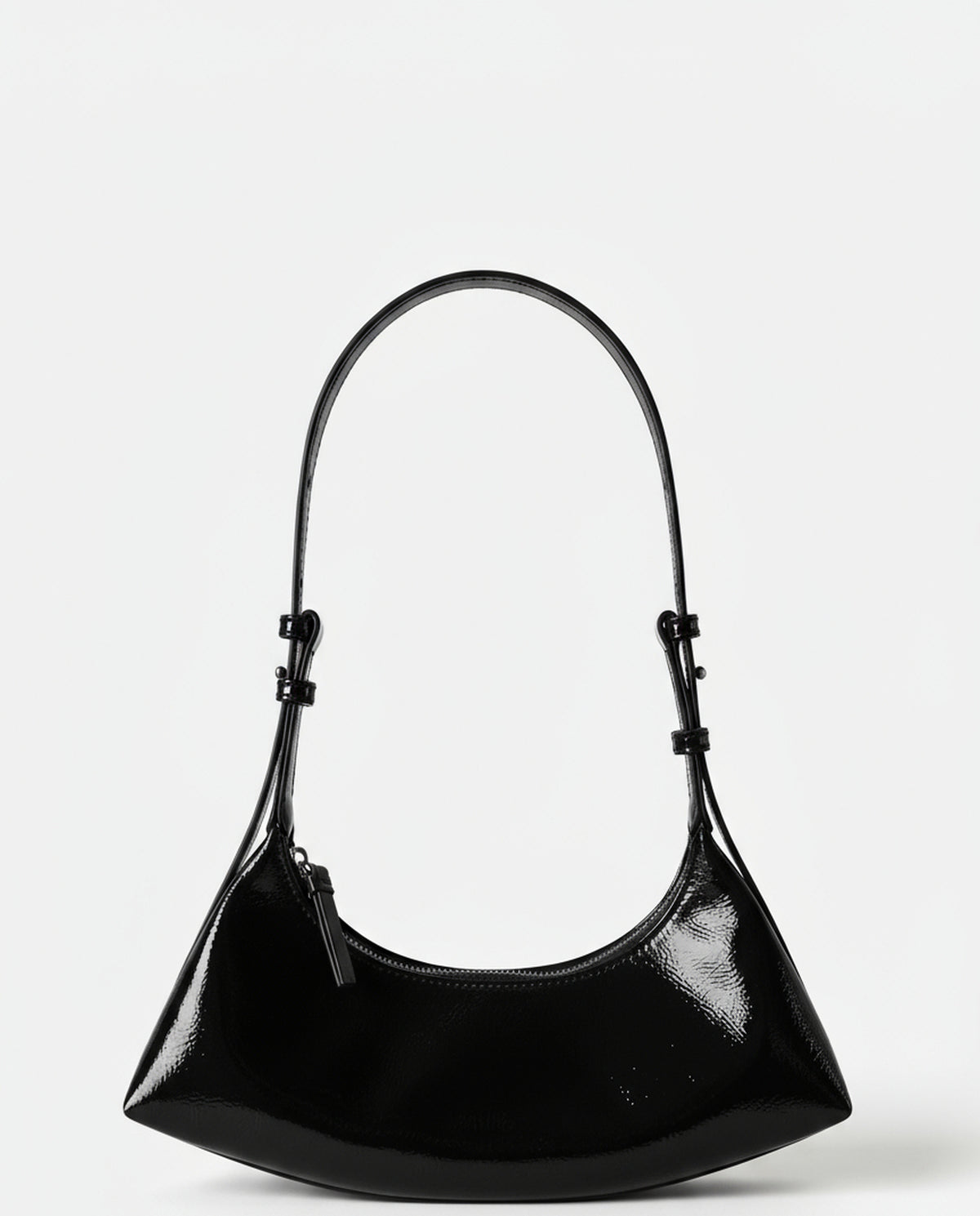 Patent small bag Black