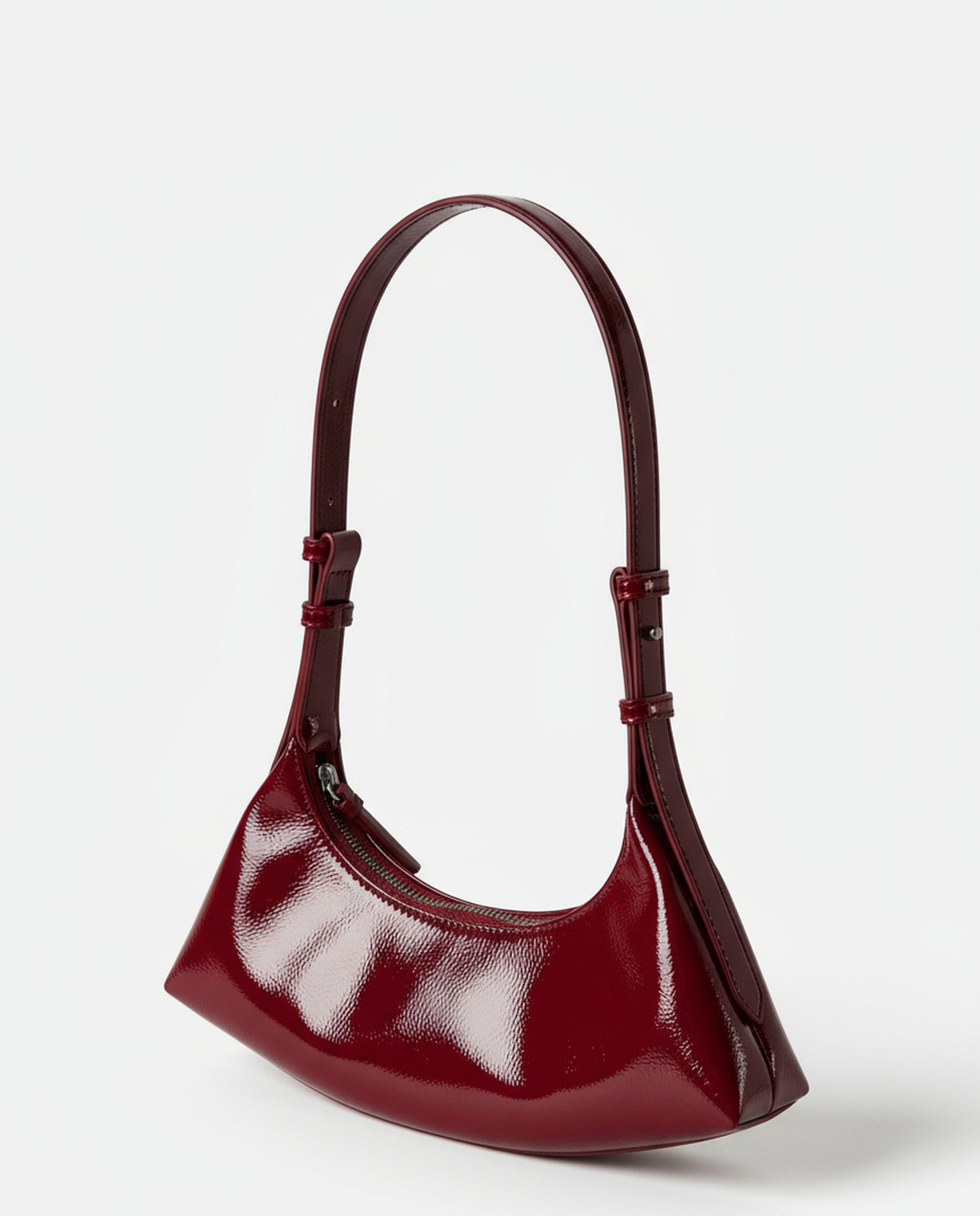 Patent small bag Red