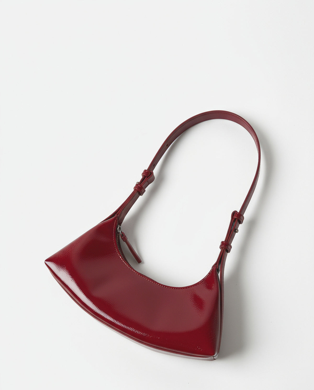 Patent small bag Red
